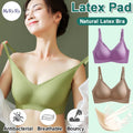 (SG InStock) Natural Thin Strap Adjustable Latex Bra. Many Design (Wireless. Seamless. Strapless. Sports) - TSB05