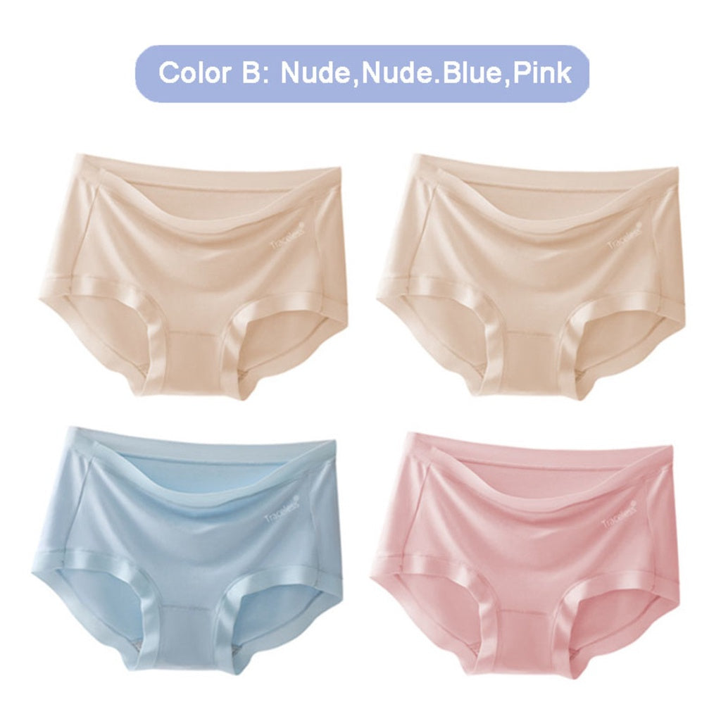 (SG InStock) Ma Ric Ric 60s Modal Wide Band Seamless Panties. Seamless Underpant, Modal. Panty- SPT09