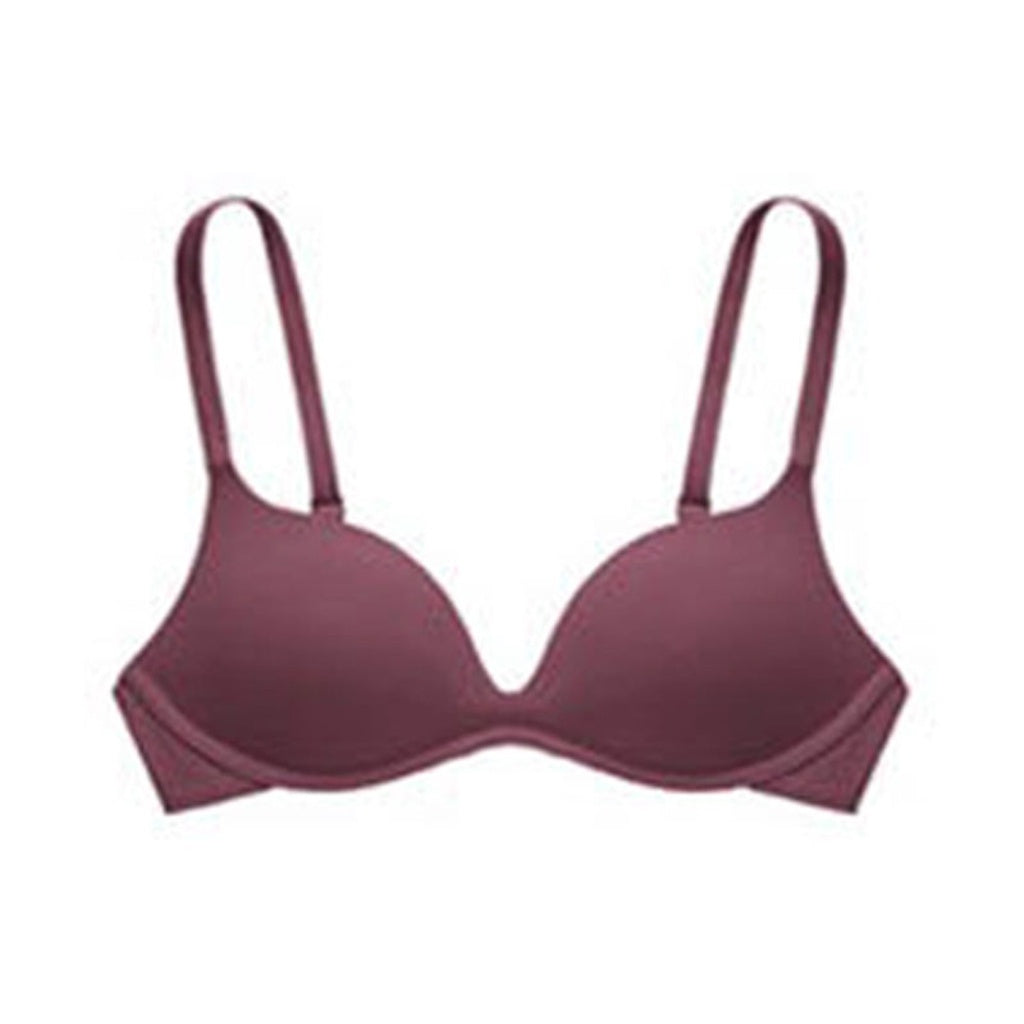 (SG InStock) Japan Glossy Thin Pad Seamless Bra (Wireless. Strapless. Push up) - MBA12