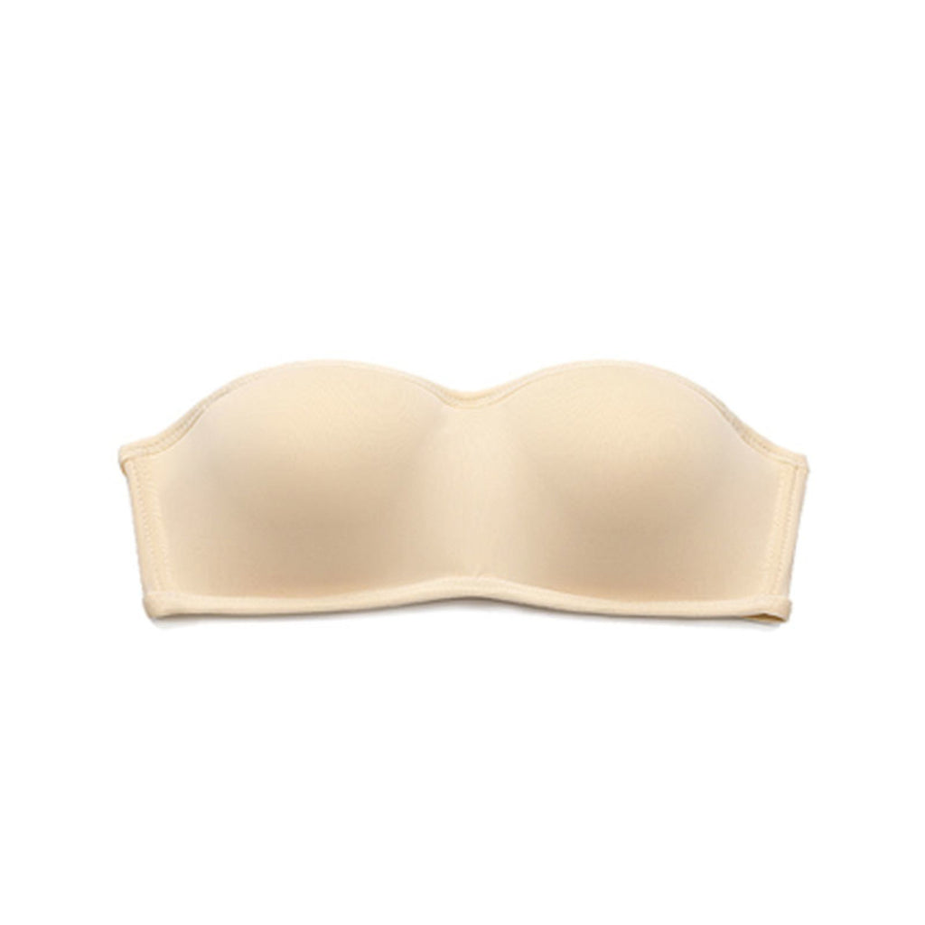 (SG InStock)  Half Cup Anti-Slip Bra Series (Wireless. Seamless. Strapless. Push up) - MBA06