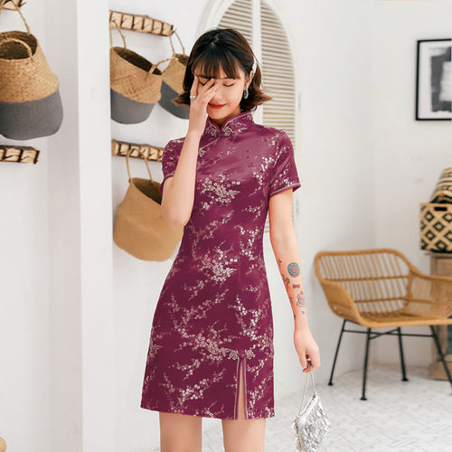 (SG InStock) 2025 Modern Style CheongSam (Qipao. CNY. Traditional. Dress. Elegant) - CSM