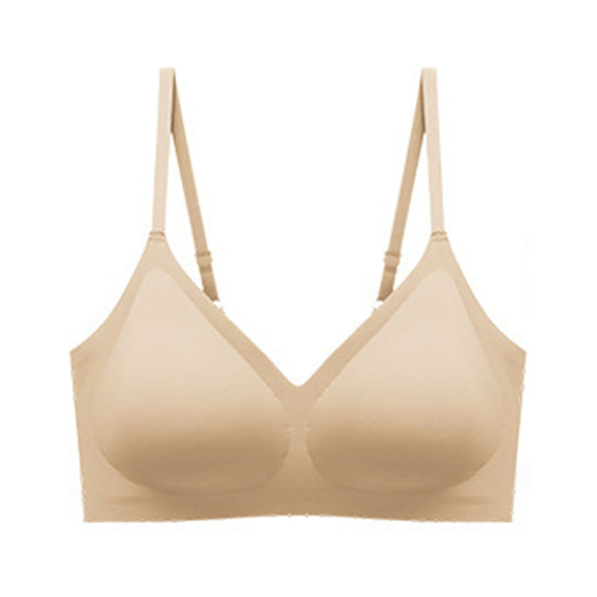 (SG InStock) Natural Thin Strap U Back Latex Bra. Many Design (Seamless. Strapless. Comfy. Sports) - TSB06