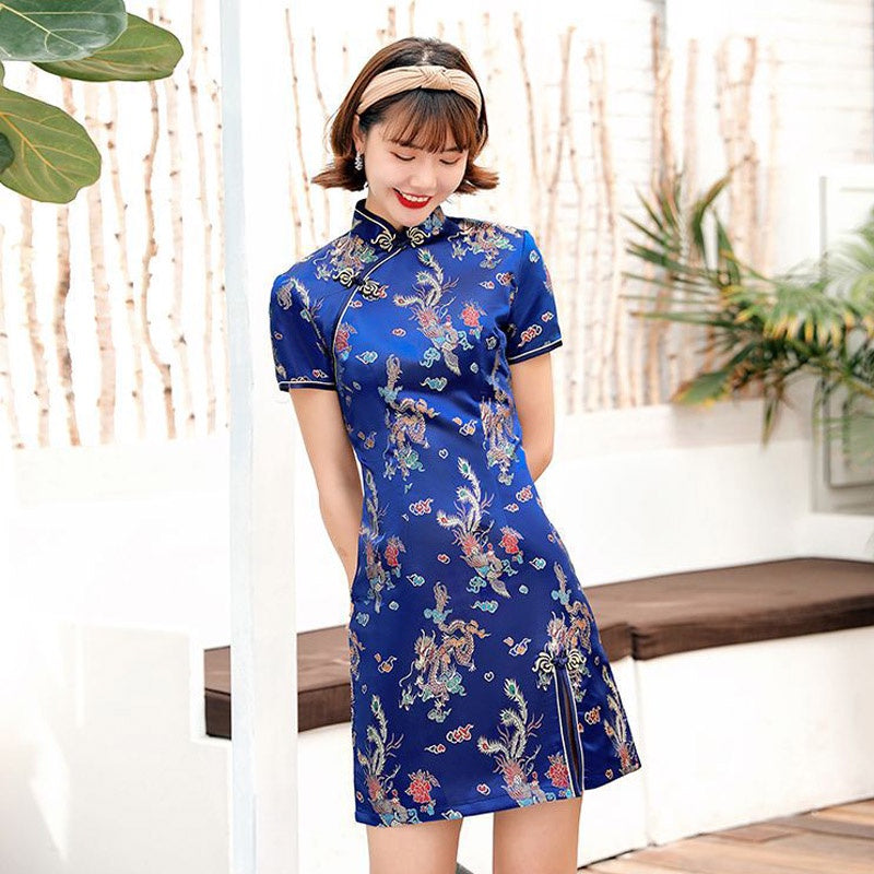 (SG InStock) 2026 Modern Style CheongSam (Qipao. CNY. Traditional. Dress. Elegant) - CSM