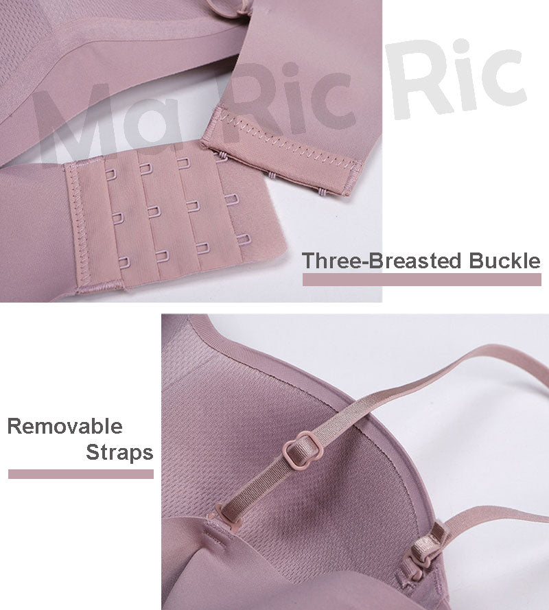 (SG InStock) Breathable Mesh Thin Pad Seamless Strapless Bra  (Wireless. Seamless. Strapless. Push up) - MBA09