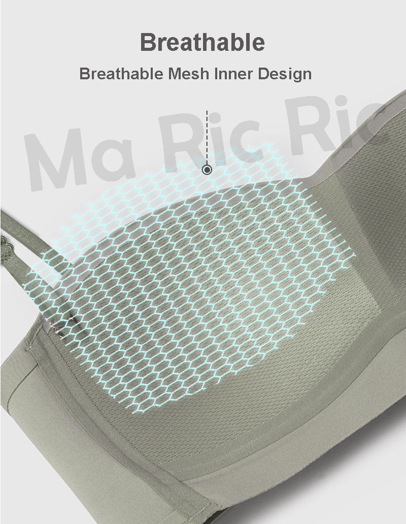 (SG InStock) Breathable Mesh Thin Pad Seamless Strapless Bra  (Wireless. Seamless. Strapless. Push up) - MBA09