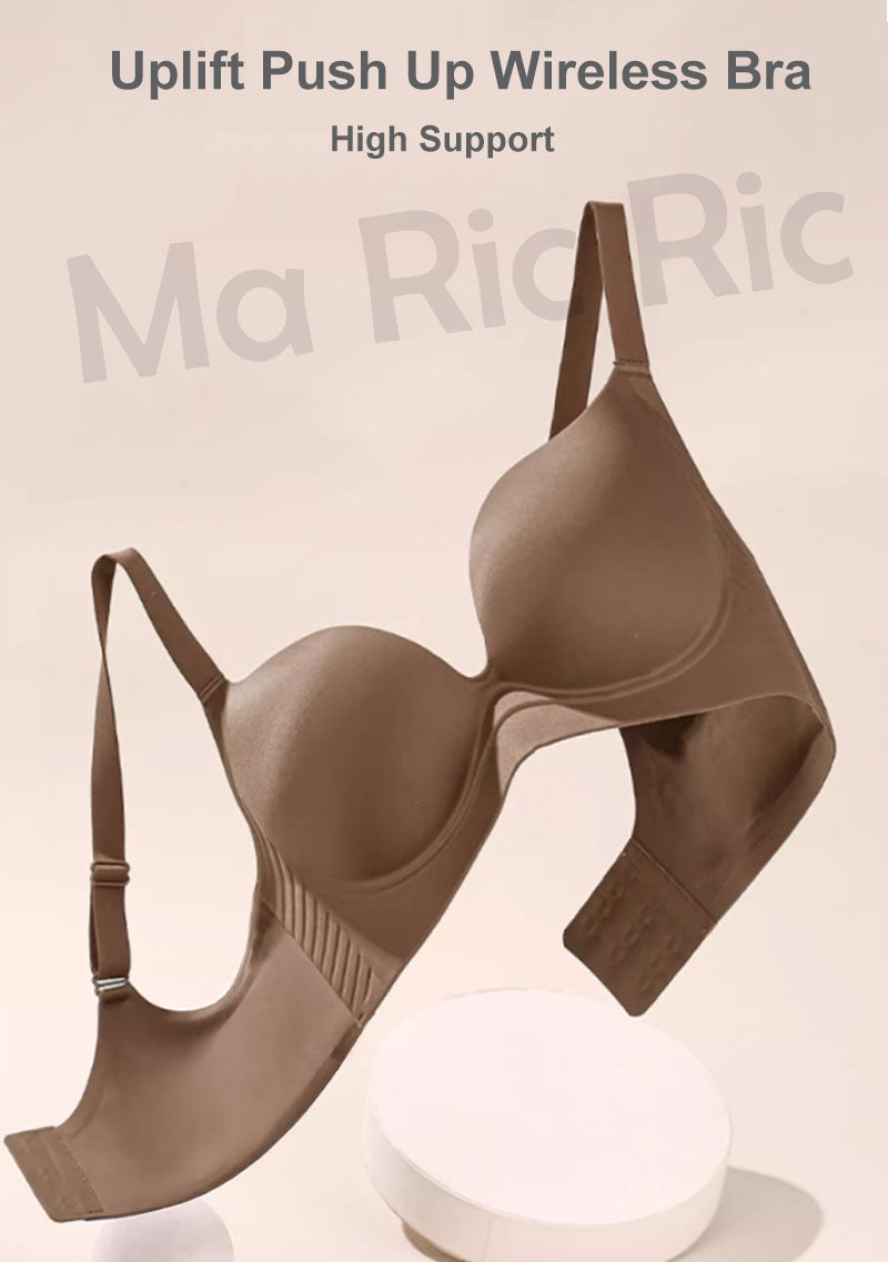 (SG InStock) Uplift Magic Push Up Wireless Bra (Wireless. Seamless. lingerie) - MBA20