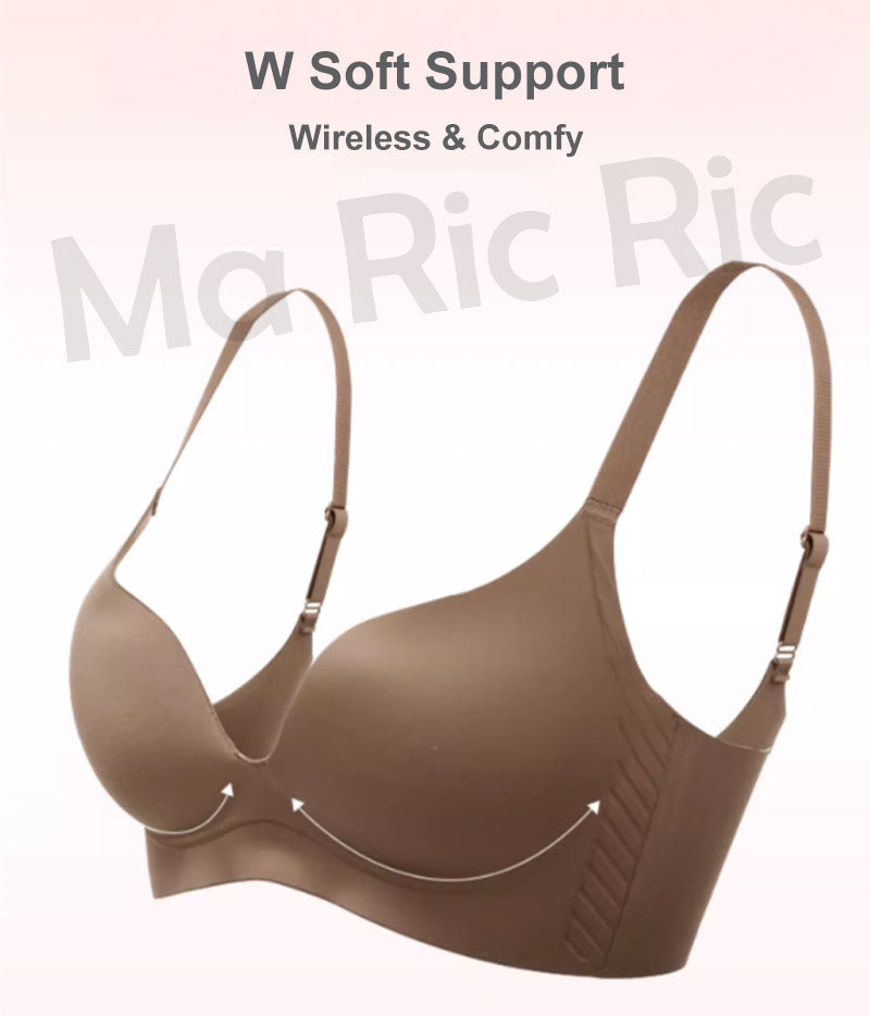 (SG InStock) Uplift Magic Push Up Wireless Bra (Wireless. Seamless. lingerie) - MBA20