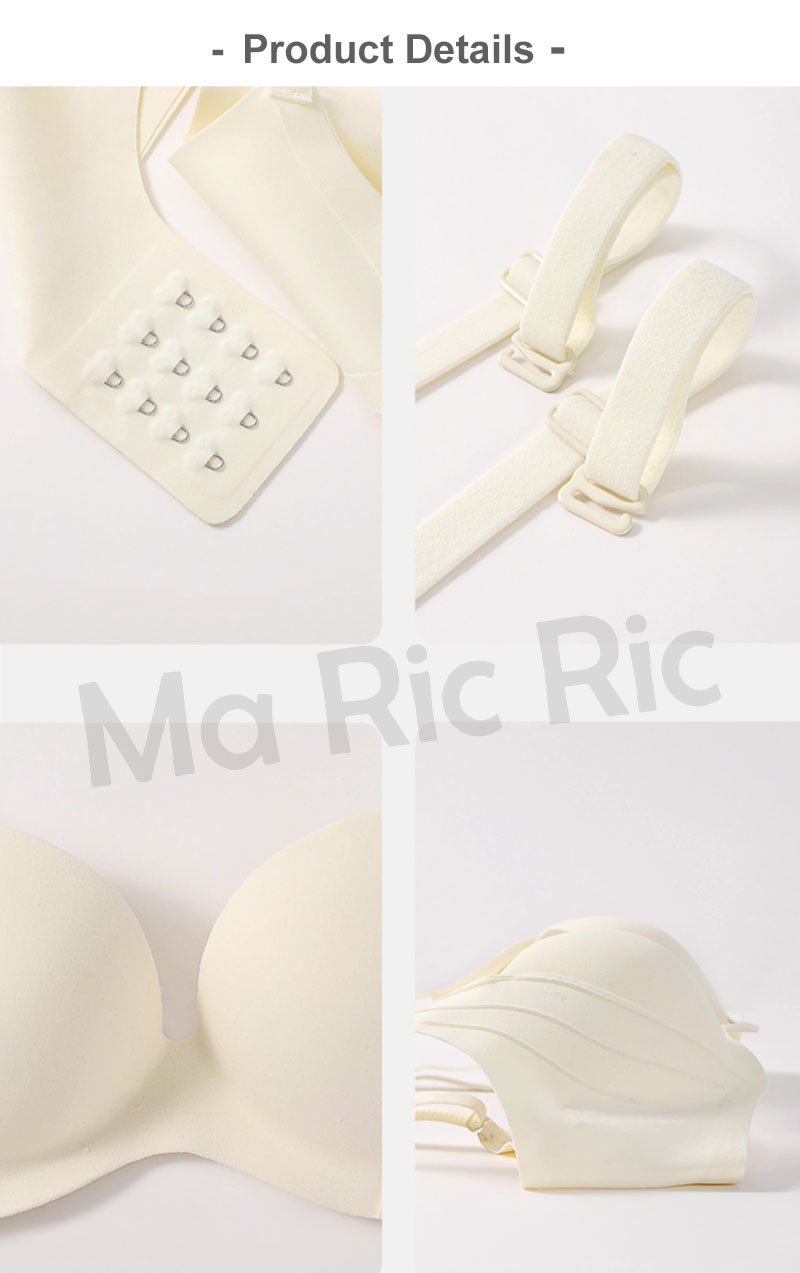(SG InStock) Ma Ric Ric MaxiMiser Double Push Up Wireless Bra (Wireless. Seamless. lingerie) - MBA21
