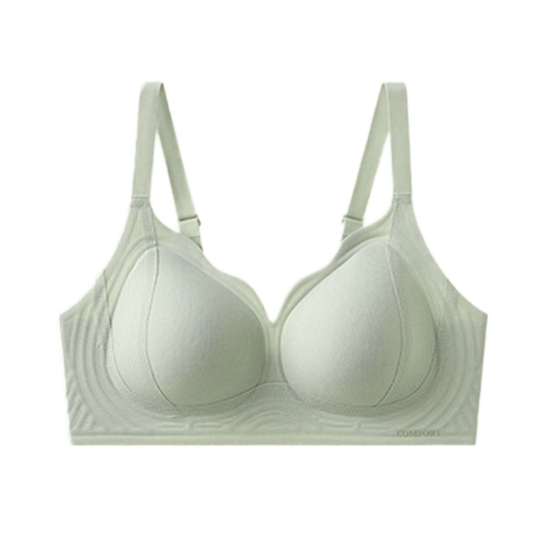 (SG InStock) Ma Ric Ric LuxeLift Air Bra Breathable Fixed-pad Latex Bra (Wireless. Seamless. lingerie) - TSB32