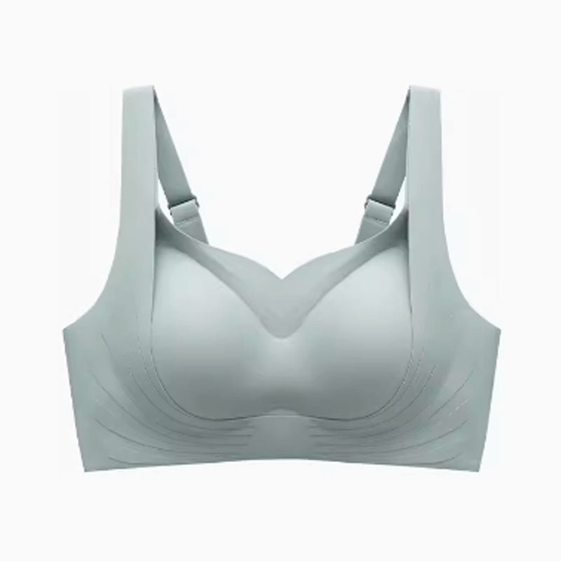 (SG InStock) High Support Push Up Functional Latex Bra (Wireless. Seamless. lingerie) - TSB24