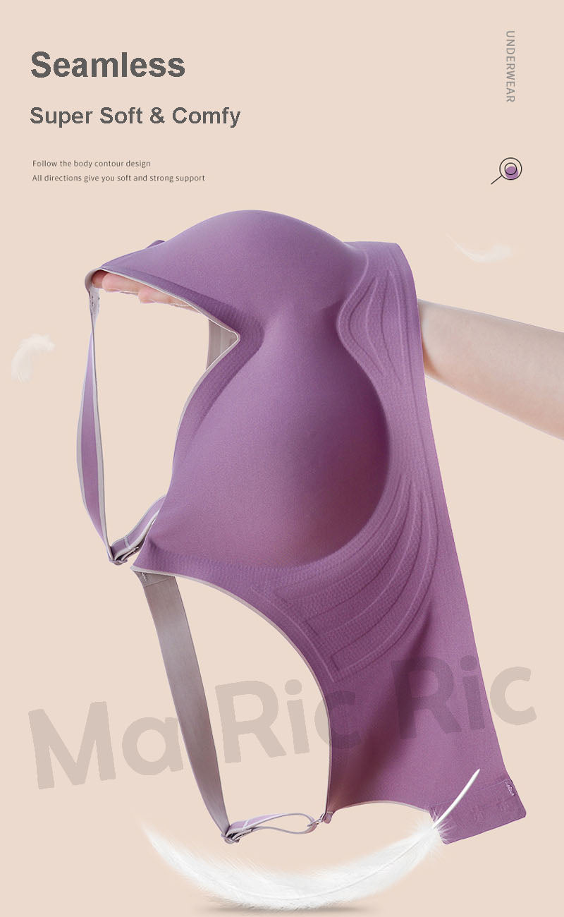 (SG InStock) Thin Strap Two Tone Jelly Support Latex Bra. Many Design (Wireless. Seamless. Strapless. Sports) - TSB11