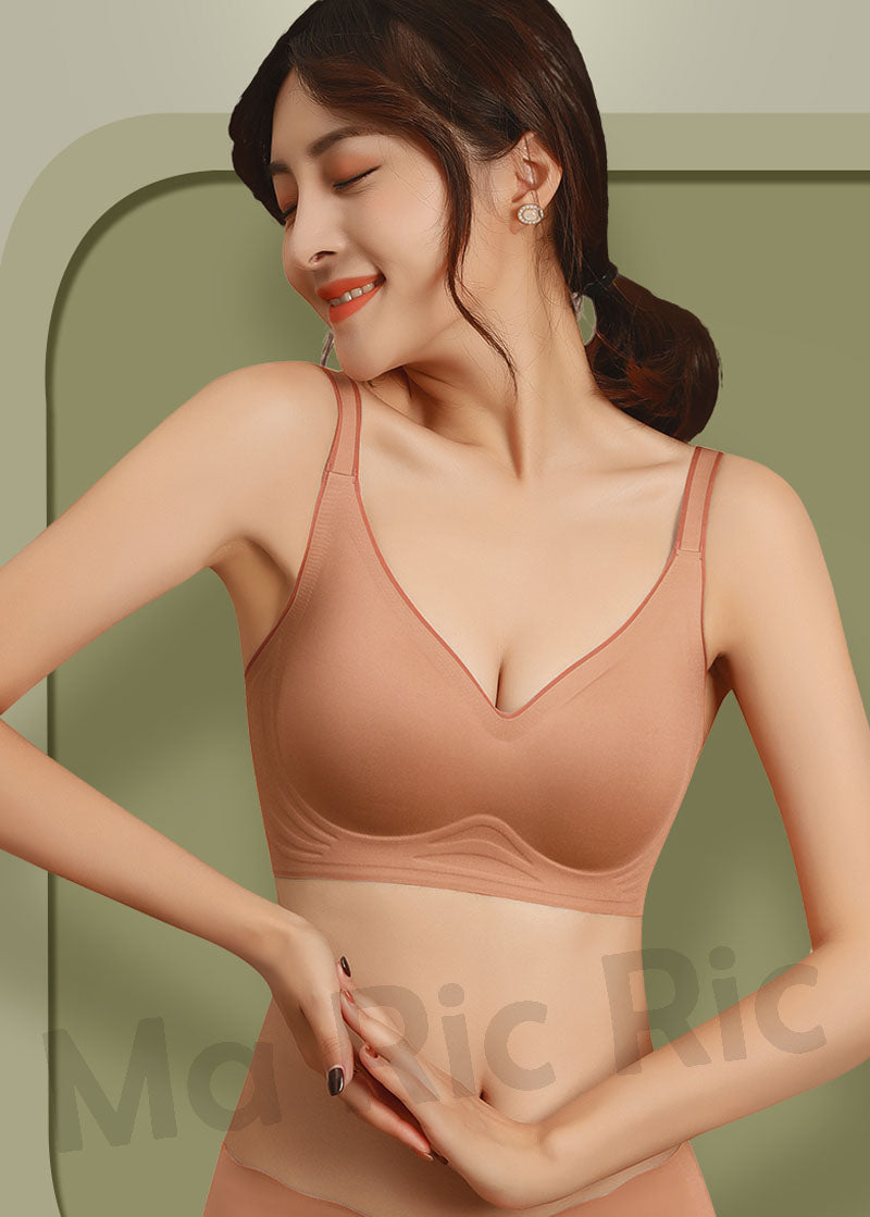 (SG InStock) Thin Strap Two Tone Jelly Support Latex Bra. Many Design (Wireless. Seamless. Strapless. Sports) - TSB11