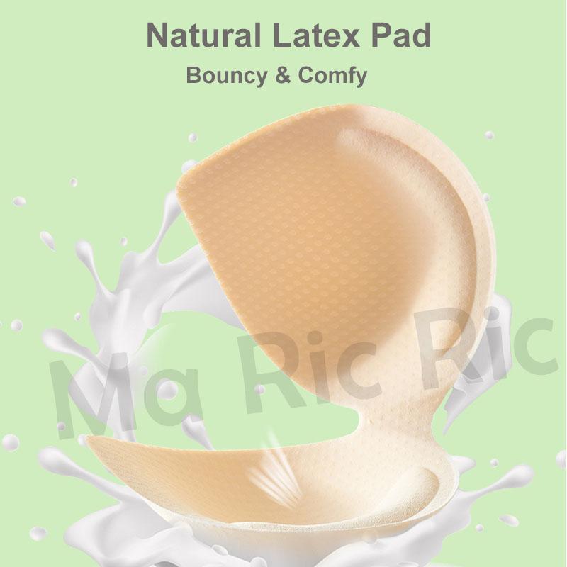 (SG InStock) Thin Strap French Style Lace Seamless Latex Bra. Many Design (Wireless. Seamless. Strapless. Sports) - TSB02