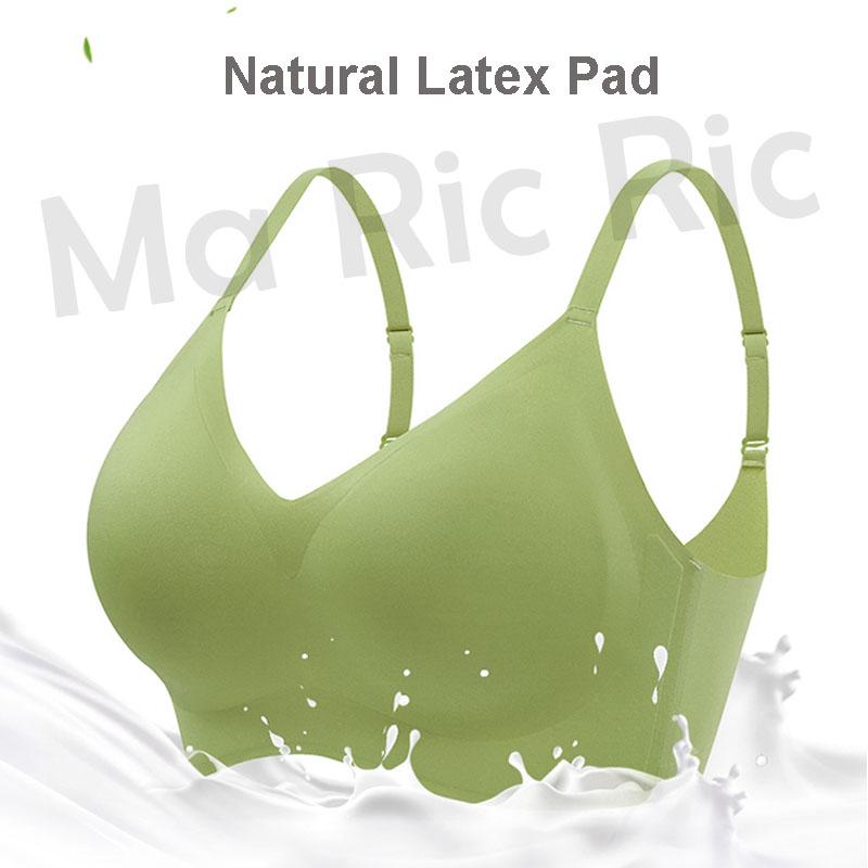 (SG InStock) Natural Thin Strap Adjustable Latex Bra. Many Design (Wireless. Seamless. Strapless. Sports) - TSB05