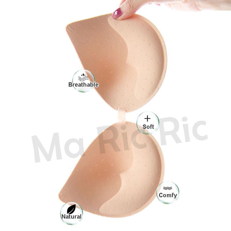 (SG InStock) Natural Thin Strap Adjustable Latex Bra. Many Design (Wireless. Seamless. Strapless. Sports) - TSB05