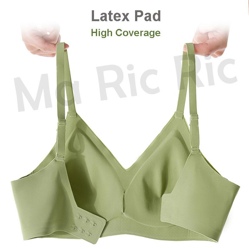 (SG InStock) Natural Thin Strap Adjustable Latex Bra. Many Design (Wireless. Seamless. Strapless. Sports) - TSB05