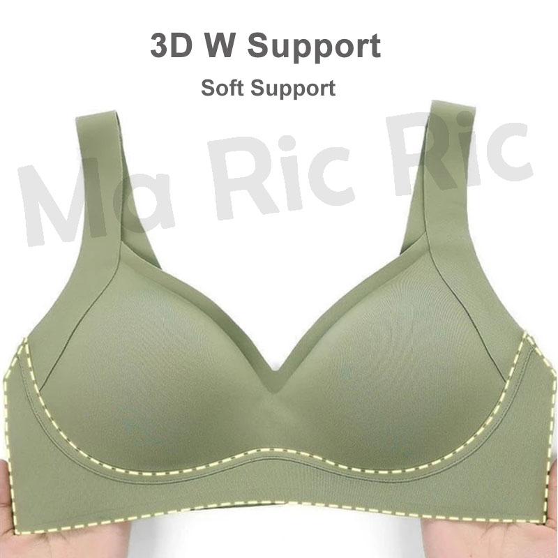 (SG InStock) Natural Japan W Support Metwo Latex Bra. Many Design (Seamless. Strapless. Comfy. Sports) - TSB08