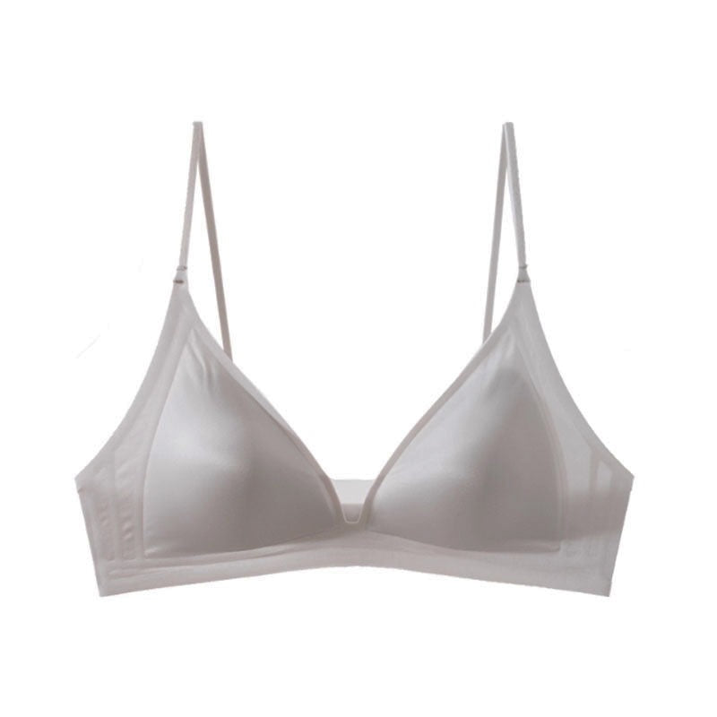 (SG InStock) MaRicRic SilkEase French Style Seamless Wireless Triangle Bra (Wireless. Seamless. lingerie) - TSB35