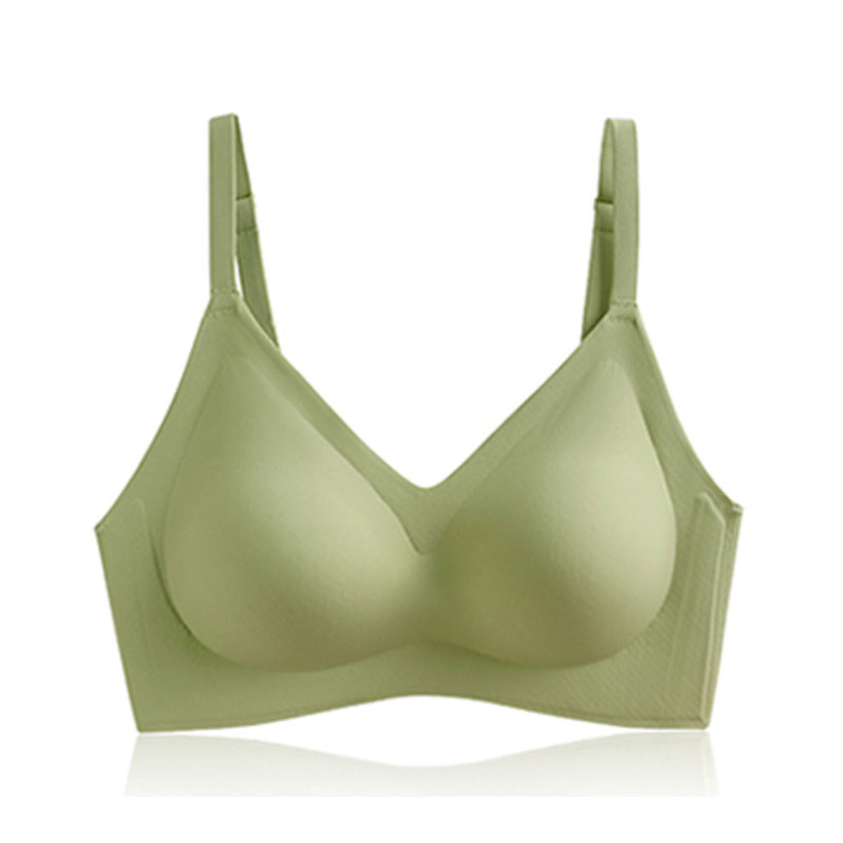 (SG InStock) Natural Thin Strap Adjustable Latex Bra. Many Design (Wireless. Seamless. Strapless. Sports) - TSB05