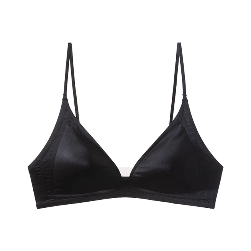 (SG InStock) MaRicRic SilkEase French Style Seamless Wireless Triangle Bra (Wireless. Seamless. lingerie) - TSB35