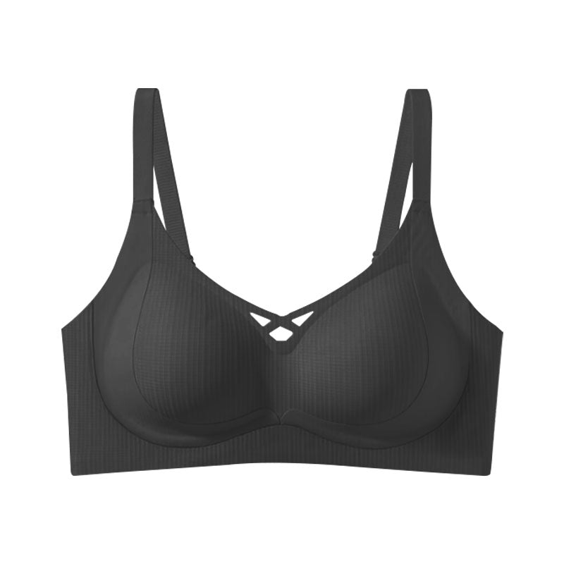 (SG InStock) Ma Ric Ric Natural Lifting Soft Support Wireless Latex Bra (Wireless. Seamless. lingerie) - TSB27