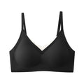 (SG InStock) Ma Ric Ric Wave Neck Semi-Fixed Pad Wireless Latex Bra (Wireless. Seamless. lingerie) - TSB29