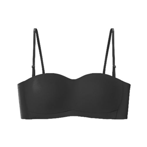(SG InStock) Breathable Mesh Thin Pad Seamless Strapless Bra  (Wireless. Seamless. Strapless. Push up) - MBA09