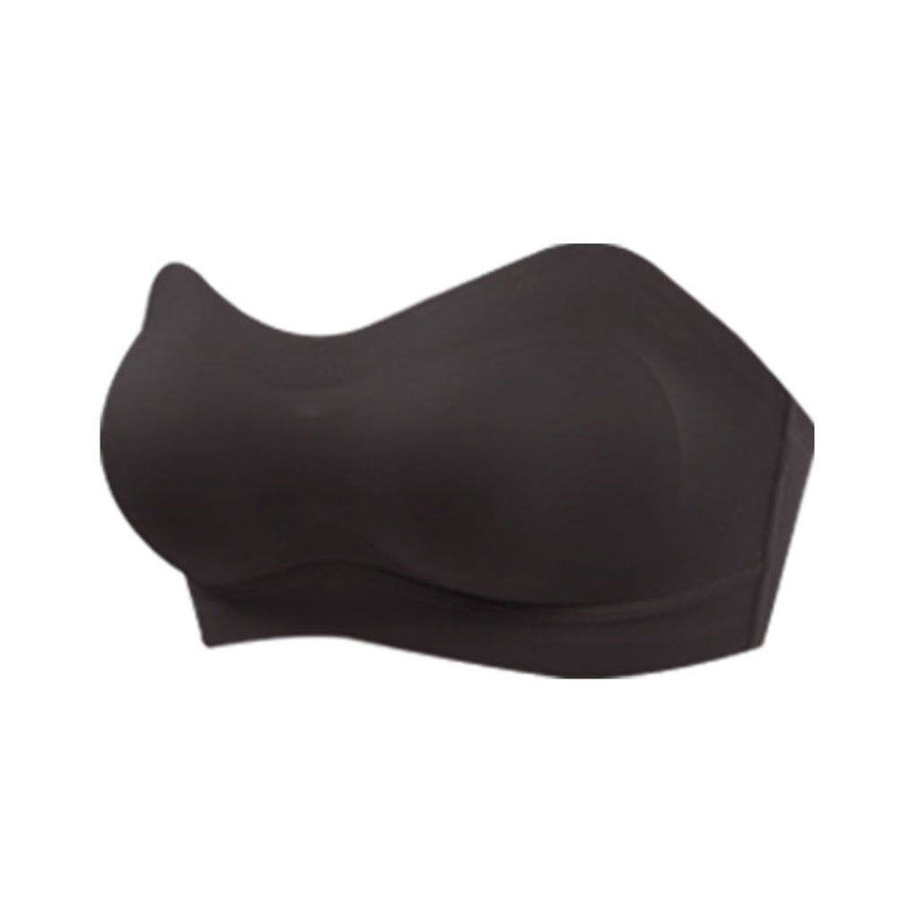 (SG InStock) Strapless Double Back Band Anti-Slip Latex Bra suji (Seamless. Strapless. Sports) - TSB14