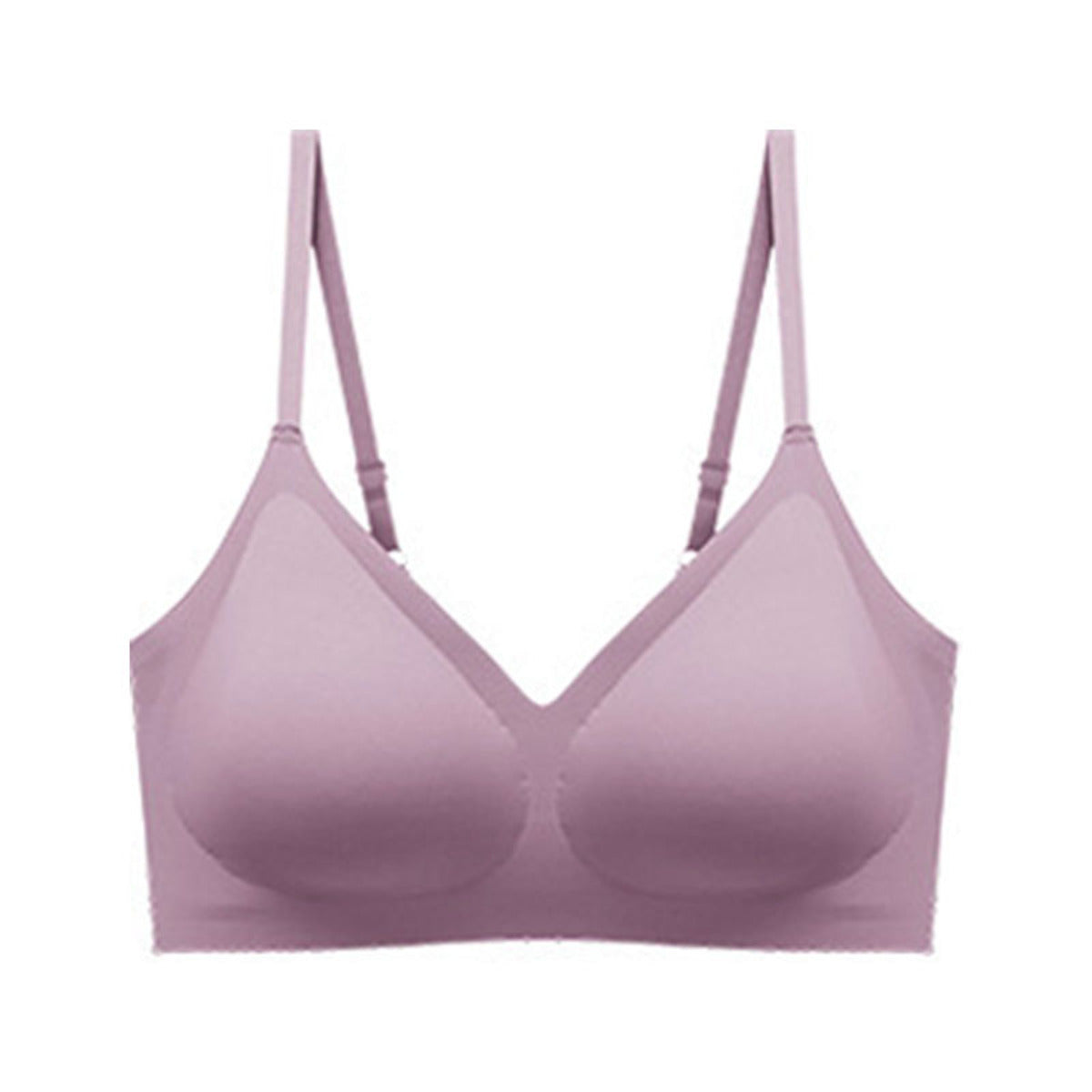 (SG InStock) Natural Thin Strap U Back Latex Bra. Many Design (Seamless. Strapless. Comfy. Sports) - TSB06