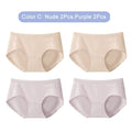 (SG InStock) Mulberry Silk + 60s Cotton Panties. Seamless Underwear, Modal. Comfy- SPT08