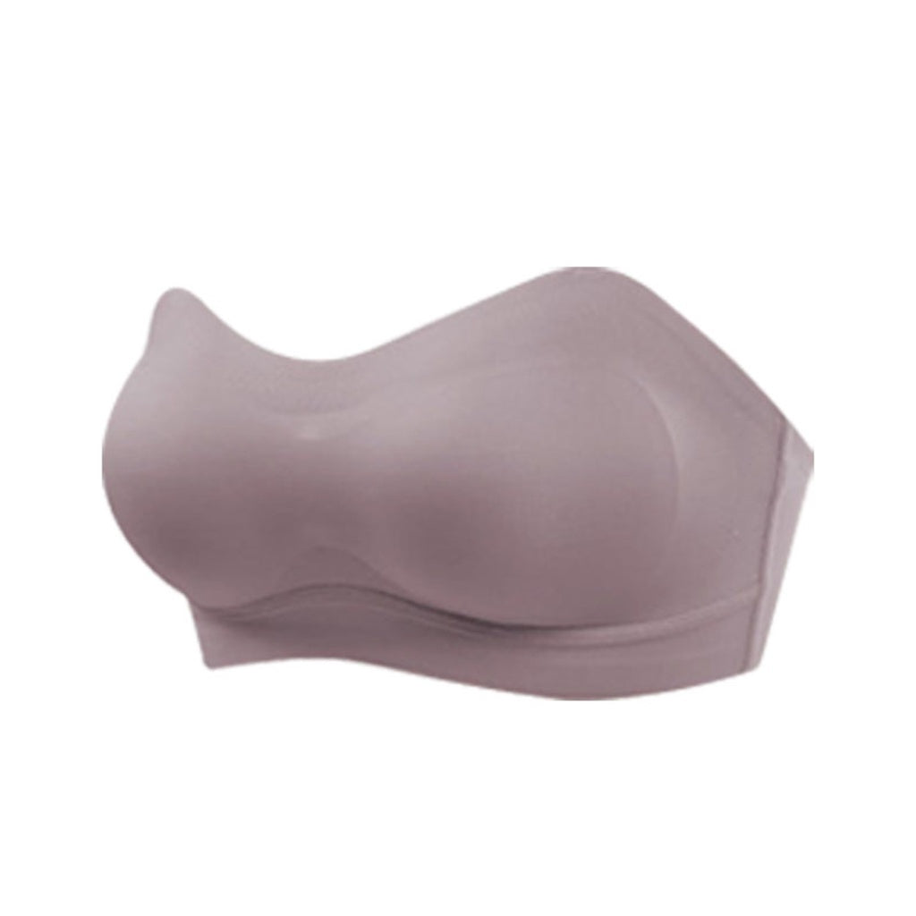 (SG InStock) Strapless Double Back Band Anti-Slip Latex Bra suji (Seamless. Strapless. Sports) - TSB14