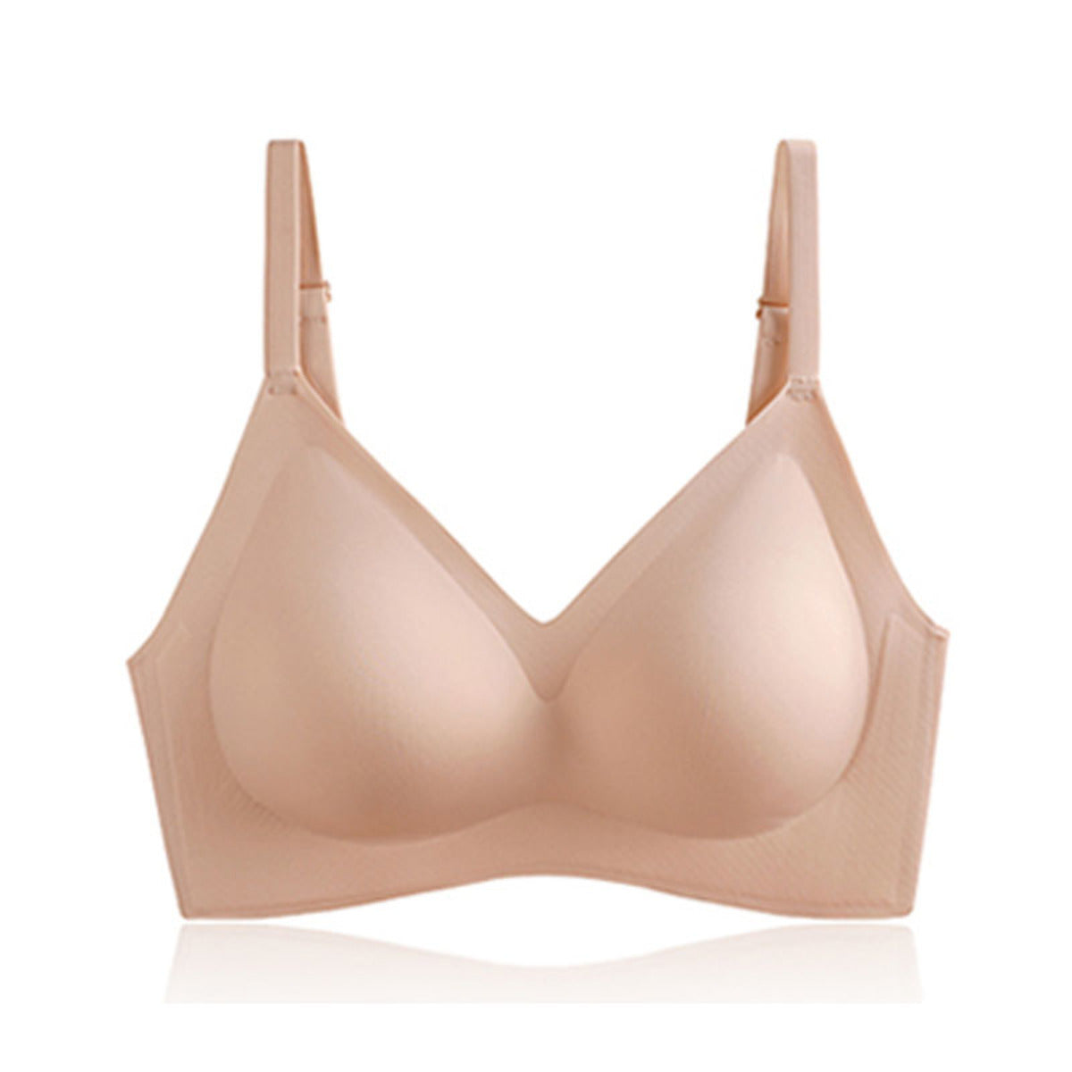 (SG InStock) Natural Thin Strap Adjustable Latex Bra. Many Design (Wireless. Seamless. Strapless. Sports) - TSB05