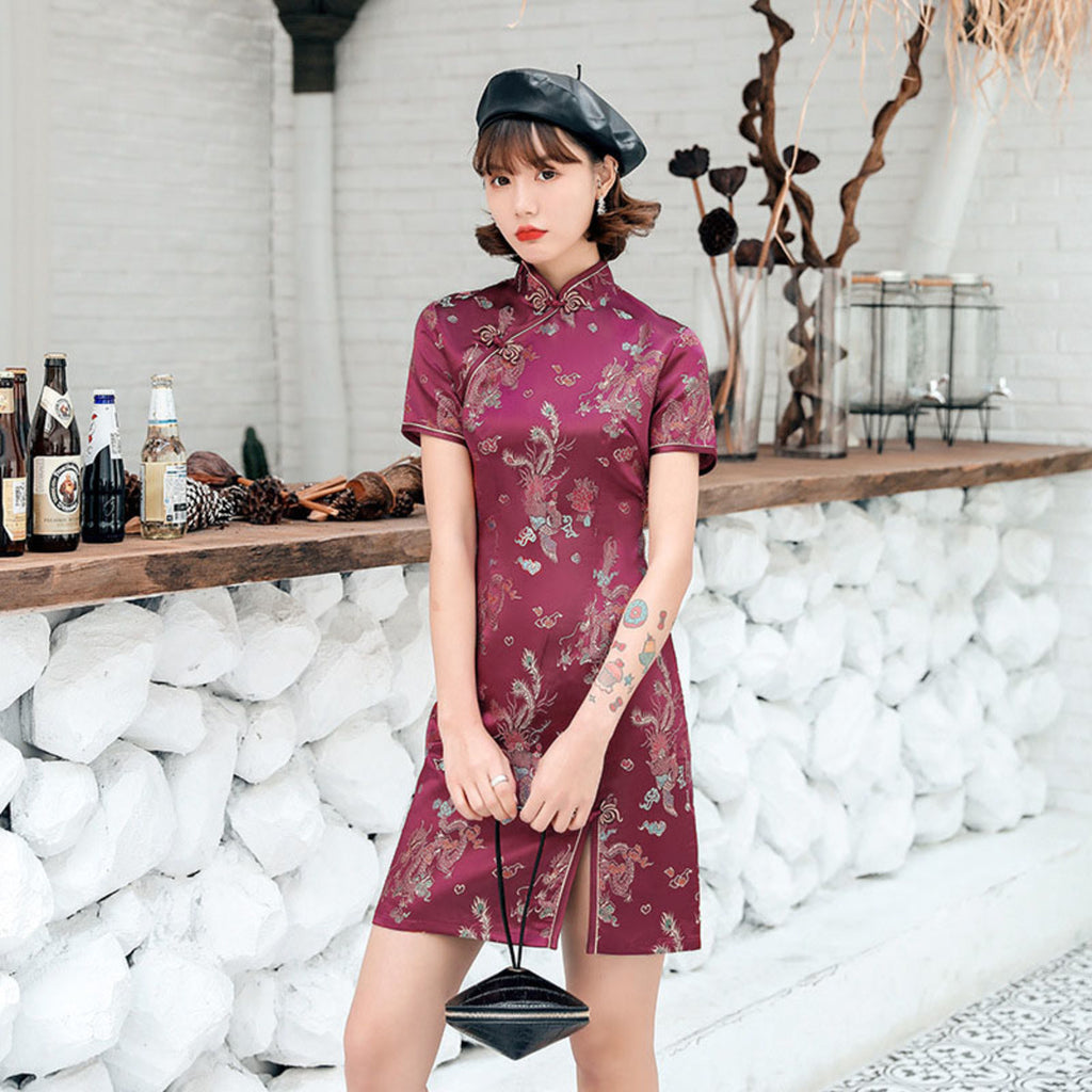 (SG InStock) 2025 Modern Style CheongSam (Qipao. CNY. Traditional. Dress. Elegant) - CSM
