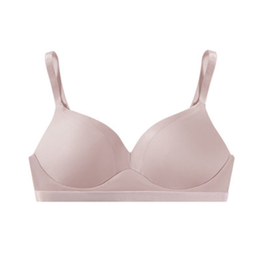 (SG InStock) Ribbon Glossy Seamless Bra Series (Wireless. Strapless. Push up) - MBA11