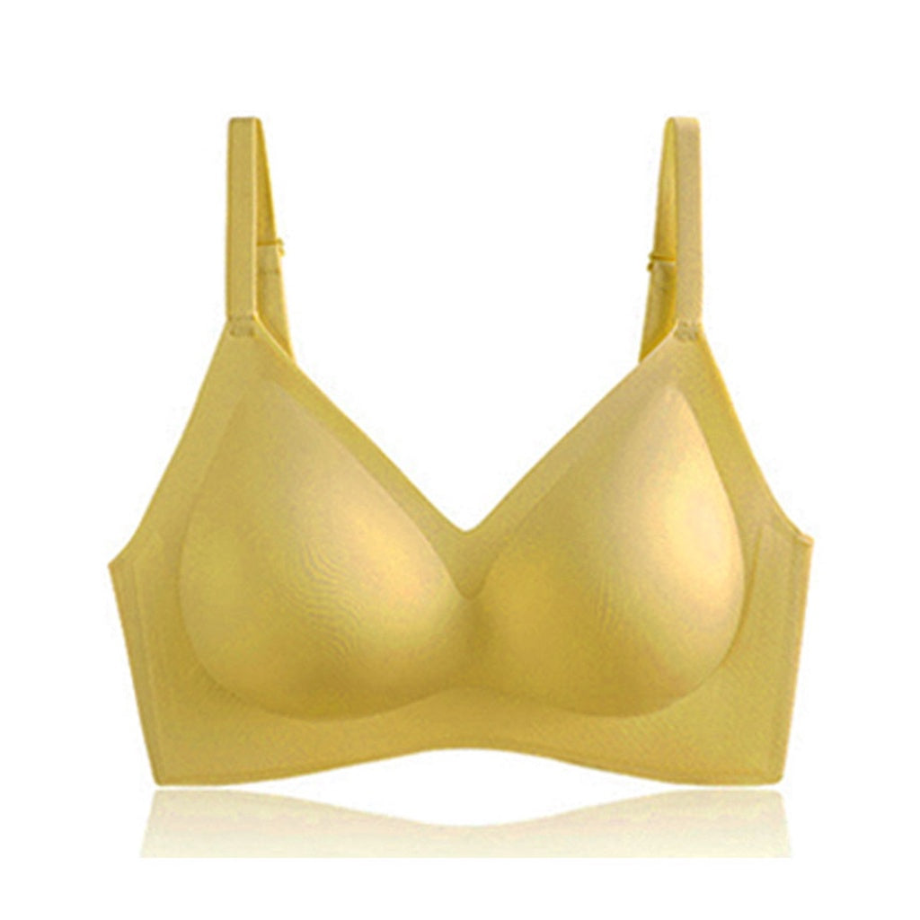 (SG InStock) Natural Thin Strap Adjustable Latex Bra. Many Design (Wireless. Seamless. Strapless. Sports) - TSB05