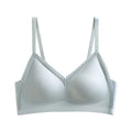(SG InStock) Thin Strap French Style Lace Seamless Latex Bra. Many Design (Wireless. Seamless. Strapless. Sports) - TSB02