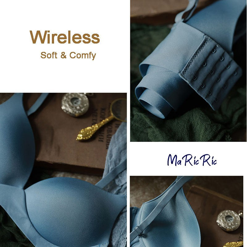 (SG InStock) Japan Glossy Seamless Wireless Bra Series (Wireless. Seamless. Strapless. Push up) - MBA02