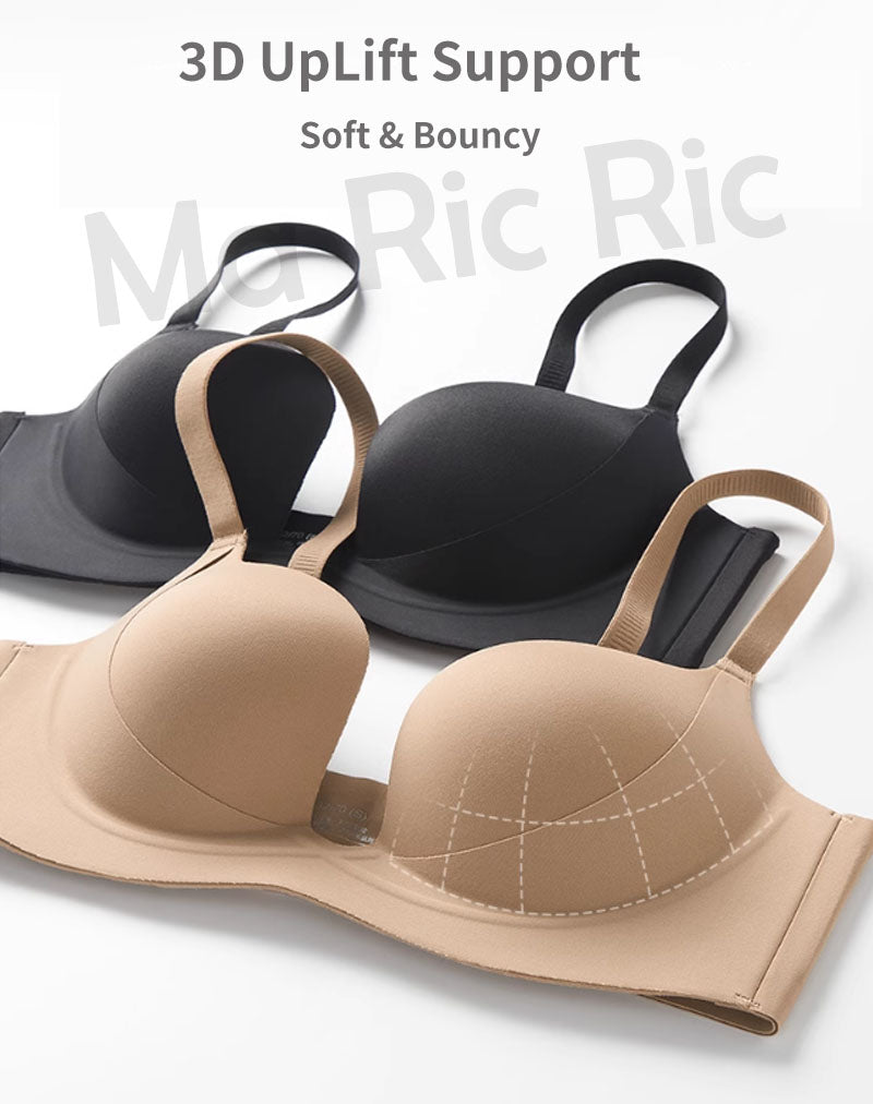 (SG InStock) Deep V UpLift U Shape Push Up Wireless Bra (Wireless. Seamless. lingerie)-MBA18