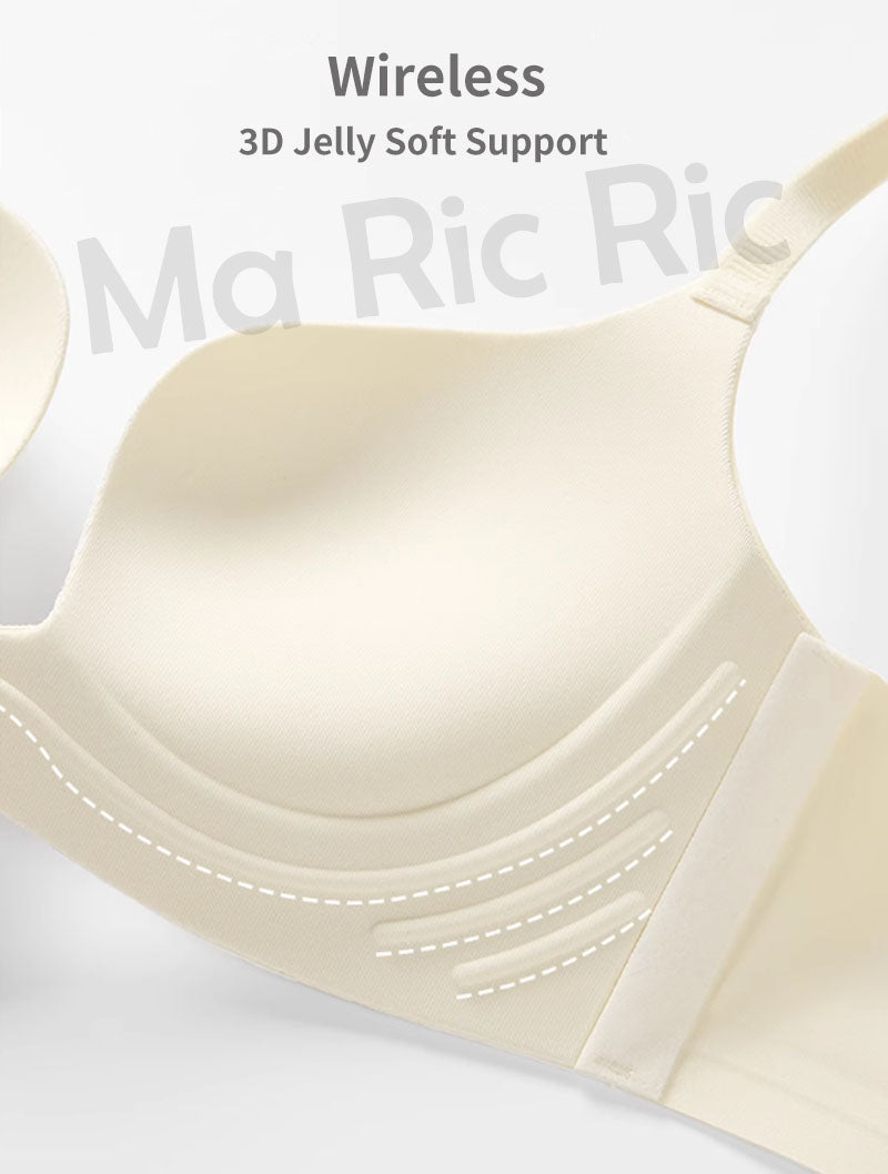 (SG InStock) Deep V UpLift U Shape Push Up Wireless Bra (Wireless. Seamless. lingerie)-MBA18