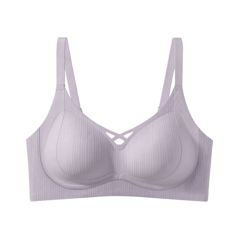 (SG InStock) Ma Ric Ric Natural Lifting Soft Support Wireless Latex Bra (Wireless. Seamless. lingerie) - TSB27