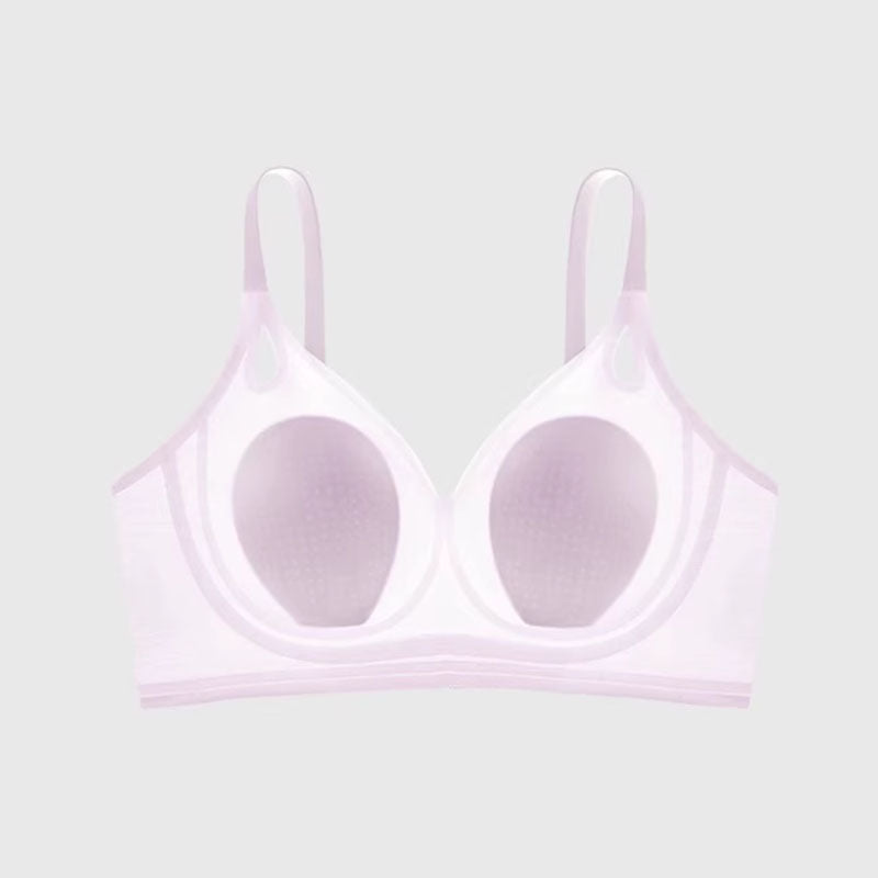 [SG InStock] MaRicRic AirSkin Ultra Thin Glossy Cooling Seamless Wireless Bra (Wireless. Seamless. lingerie) - TSB34