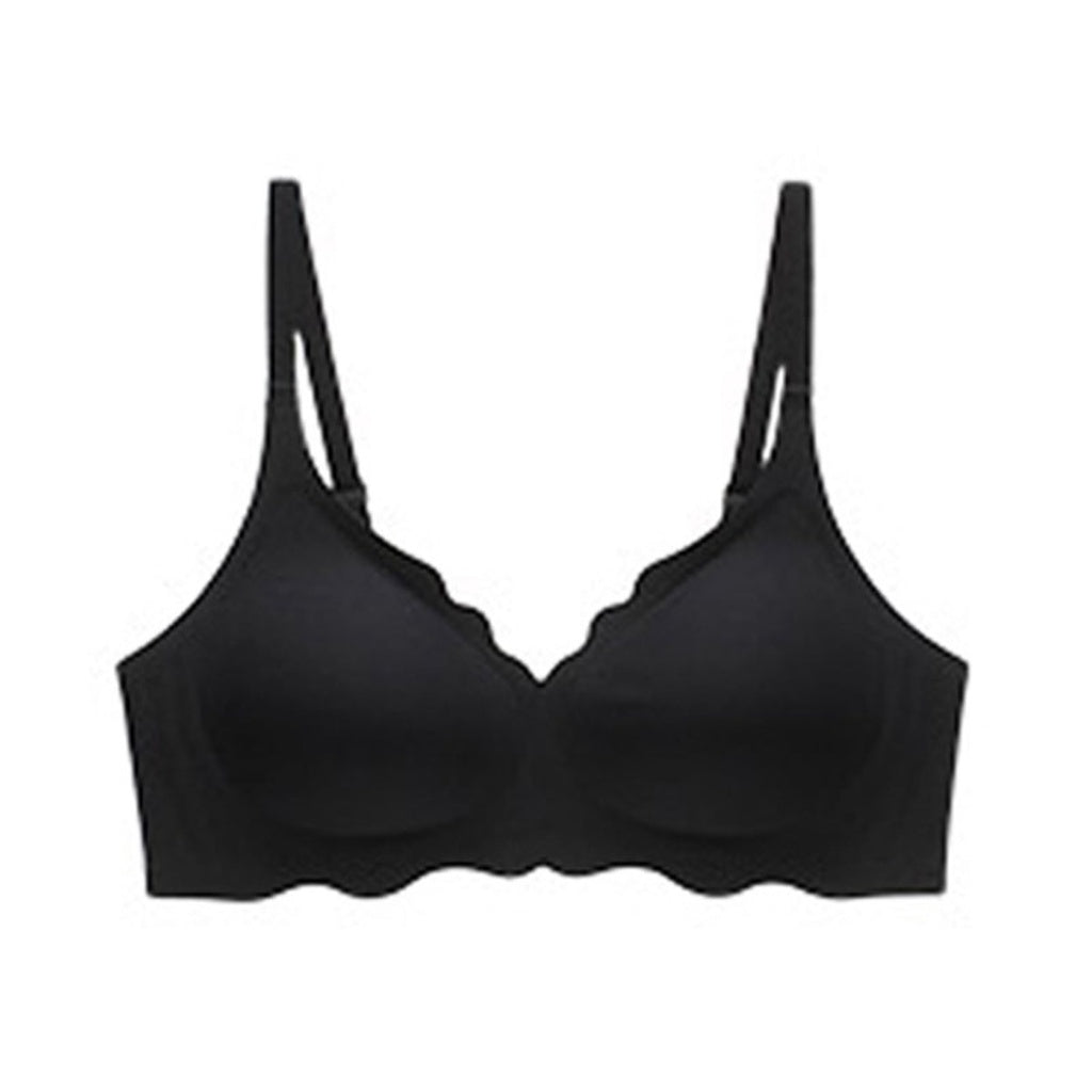 (SG InStock) Suji Two Tone Jelly Support Seamless Latex Bra. Many Design (Wireless. Seamless. Strapless. Sports) - TSB04