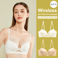(SG InStock) Up Lift Fashionable Seamless Glossy Wirless Bra (Wireless. Seamless. Strapless) - MBA03