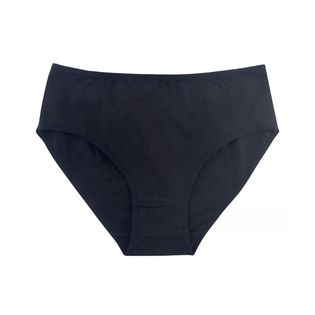 [SG InStock] Midi Mid Waist Cotton Basic Panties (Ladies. Girls. Panty. Underwear. Underpants) - MIS02