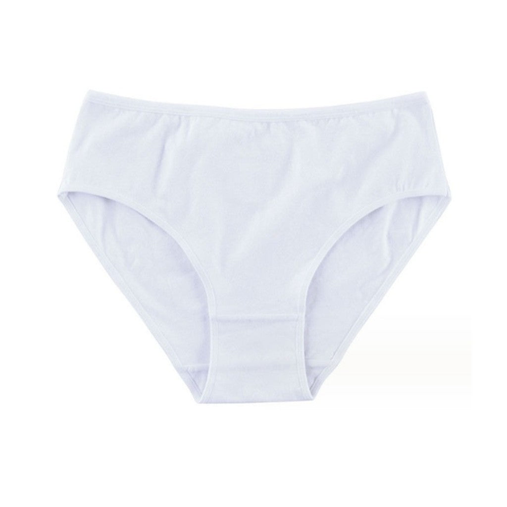 [SG InStock] Midi Mid Waist Cotton Basic Panties (Ladies. Girls. Panty. Underwear. Underpants) - MIS02