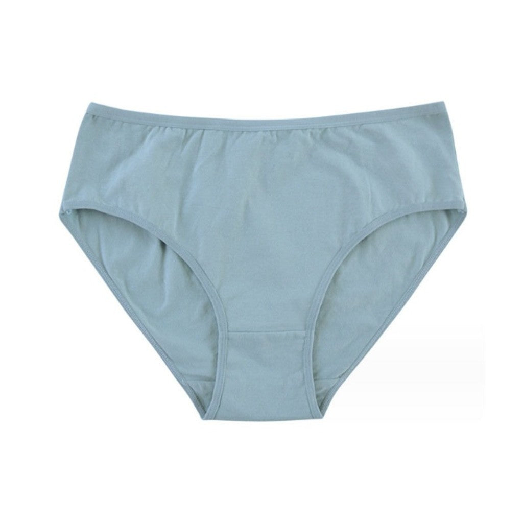[SG InStock] Midi Mid Waist Cotton Basic Panties (Ladies. Girls. Panty. Underwear. Underpants) - MIS02