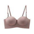 (SG InStock) Ultra Thick Push Up Double Back Band Strapless Bra (Wireless. Strapless.Seamless) - MBA15
