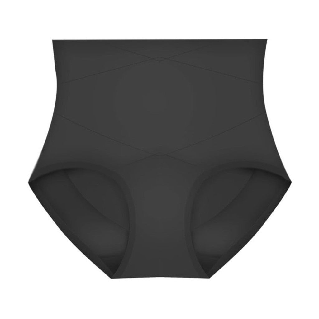 (SG InStock) Mulberry Silk Metabolism Chip Criss Cross Mid Waist Girdle. (Body shaper. Binder. Lingerie Panty) - GDL16