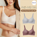 Suji Semi-Fixed Pad Mocha Jelly Support Latex Bra (Wireless. Seamless. lingerie) - TSB25