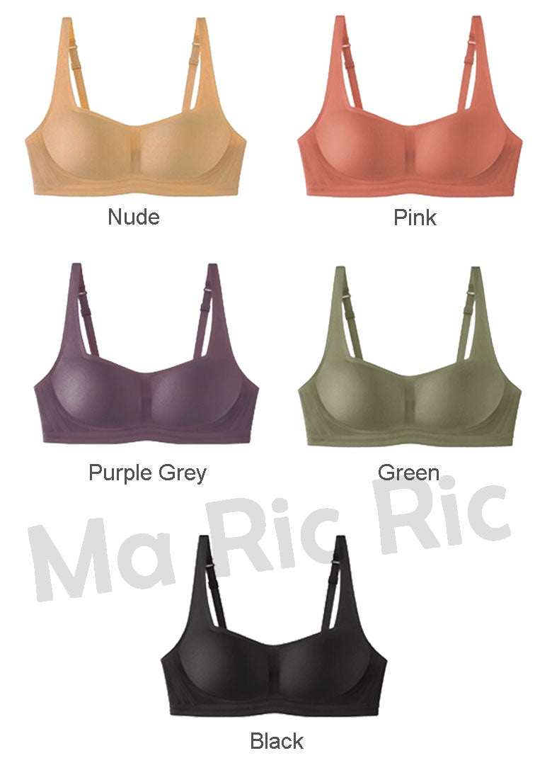 (SG InStock) Metwo Square Pad Jelly Support Latex Bra. Many Design (Seamless. Strapless. Comfy. Sports) - TSB10